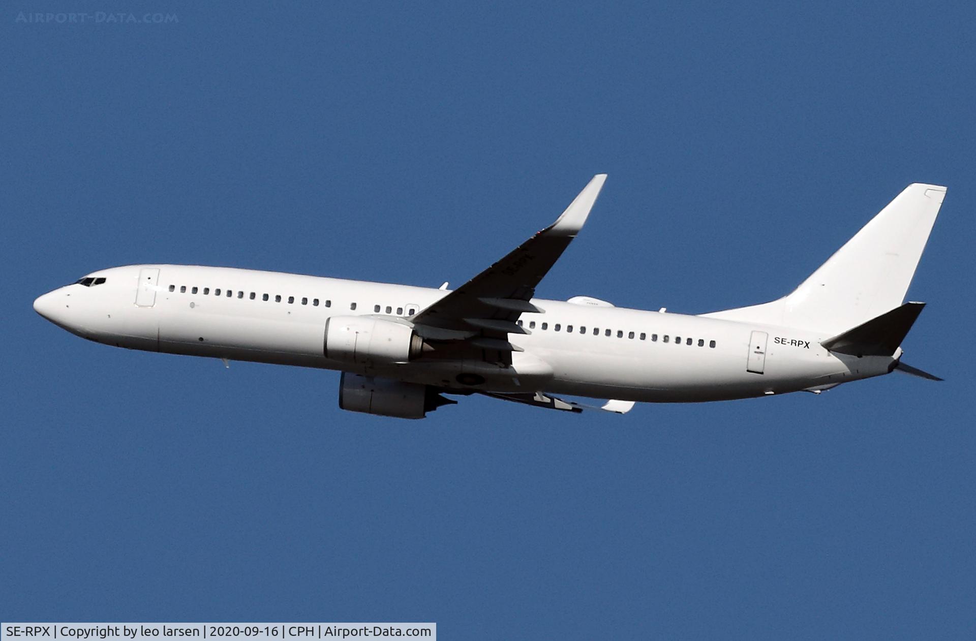 SE-RPX, 2013 Boeing 737-8JP C/N 39022, Copenhagen 16.9.2020