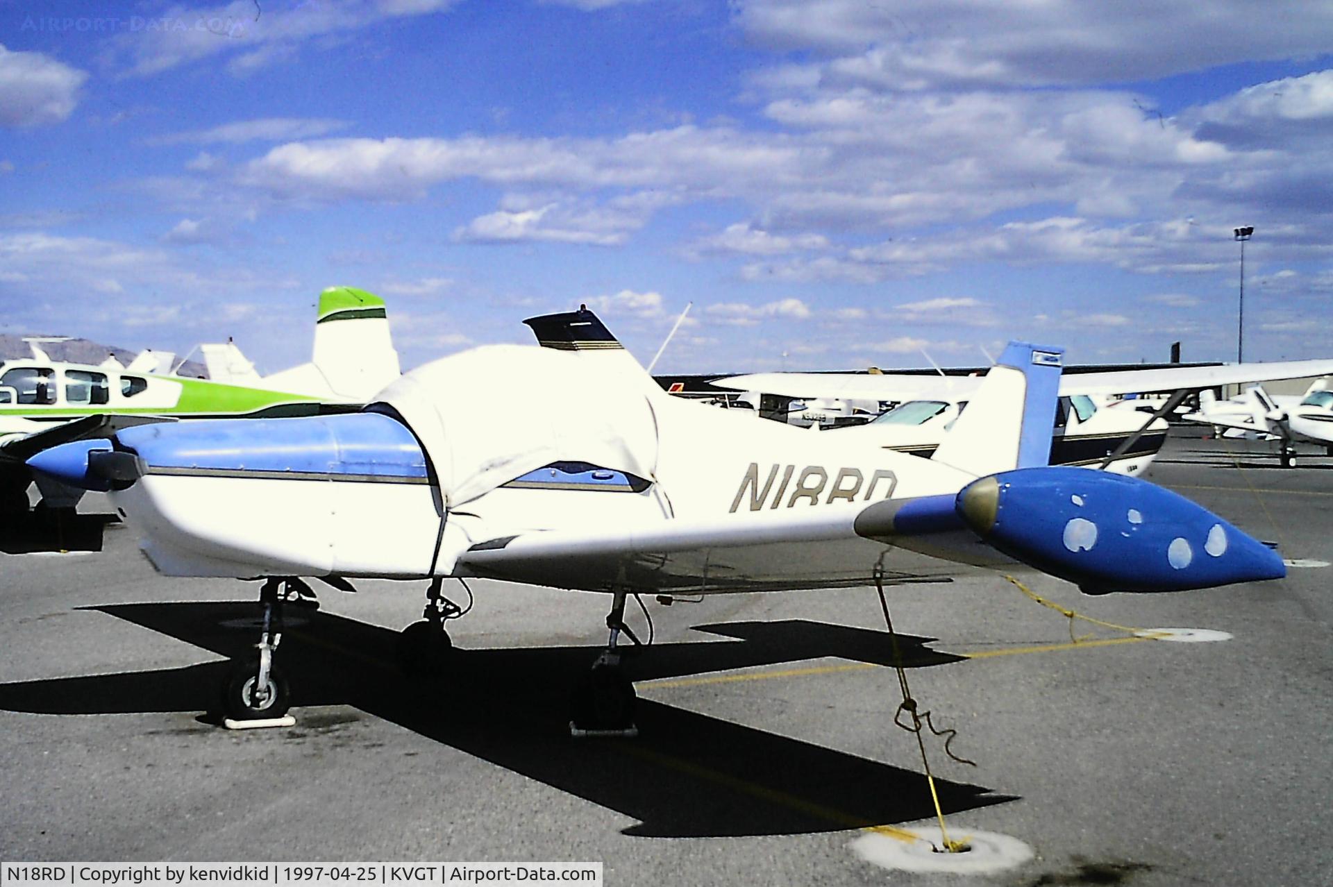 N18RD, 1974 Zenith  C/N 43, At North Las Vegas Airport prior to attending the Golden Air Tattoo at Nellis.
