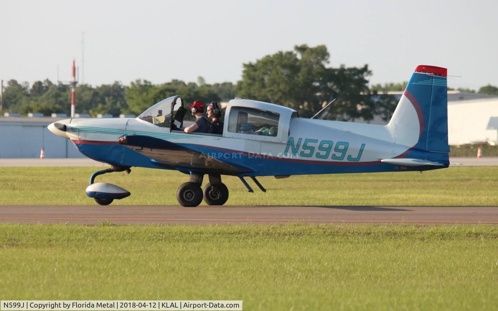 N599J, 1978 Grumman American AA-5B Tiger C/N AA5B0740, SNF 2018