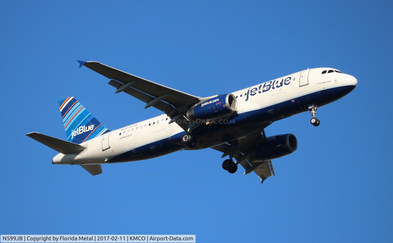 N599JB, 2004 Airbus A320-232 C/N 2336, MCO 2017