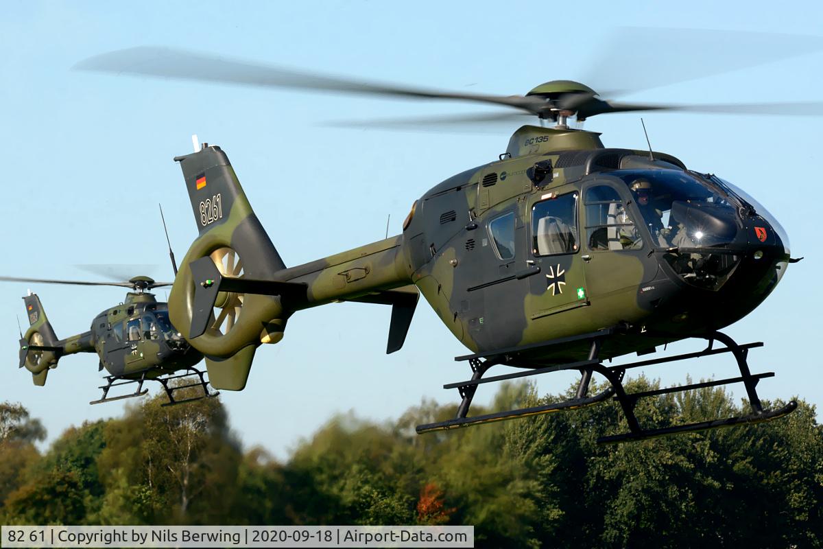 82 61, 2001 Eurocopter EC-135T-1 C/N 0113, 82+61 during training