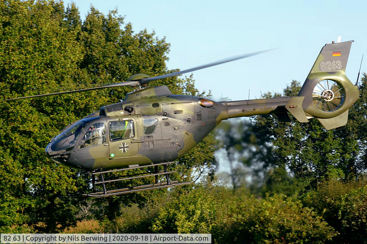 82 63, Eurocopter EC-135T-1 C/N 0116, 82+63 during training