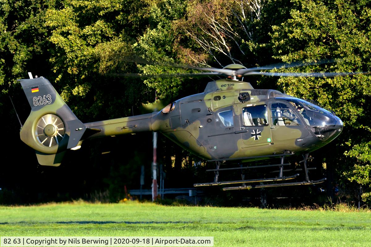 82 63, Eurocopter EC-135T-1 C/N 0116, 82+63 during training
