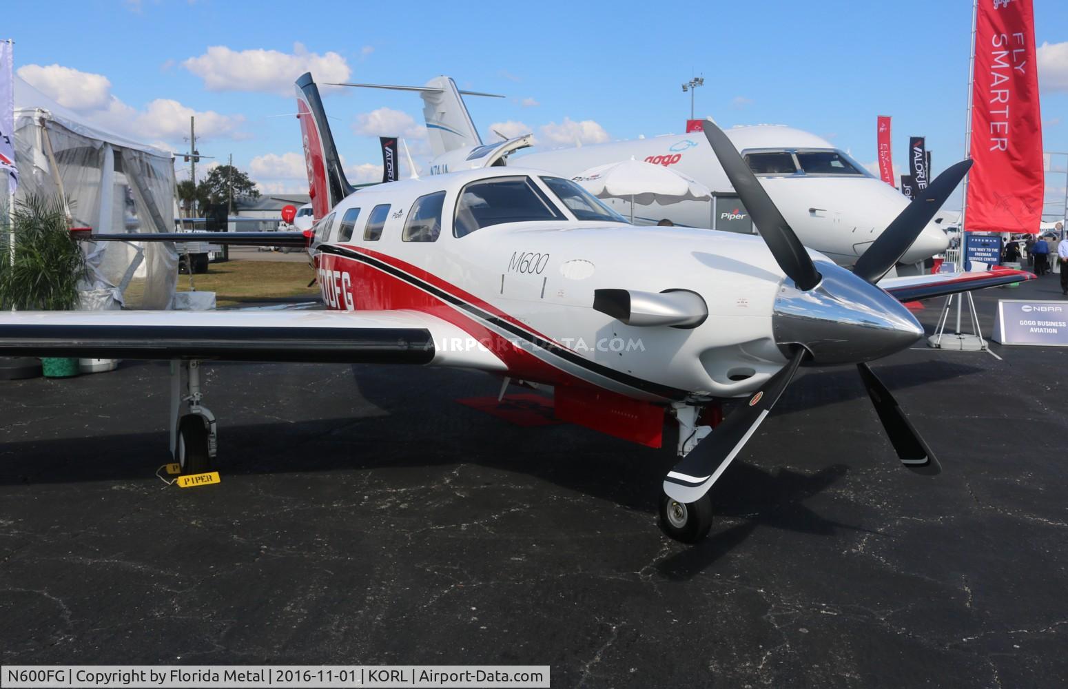 N600FG, 2016 Piper PA-46-600TP (M600) C/N 4698010, NBAA 2016