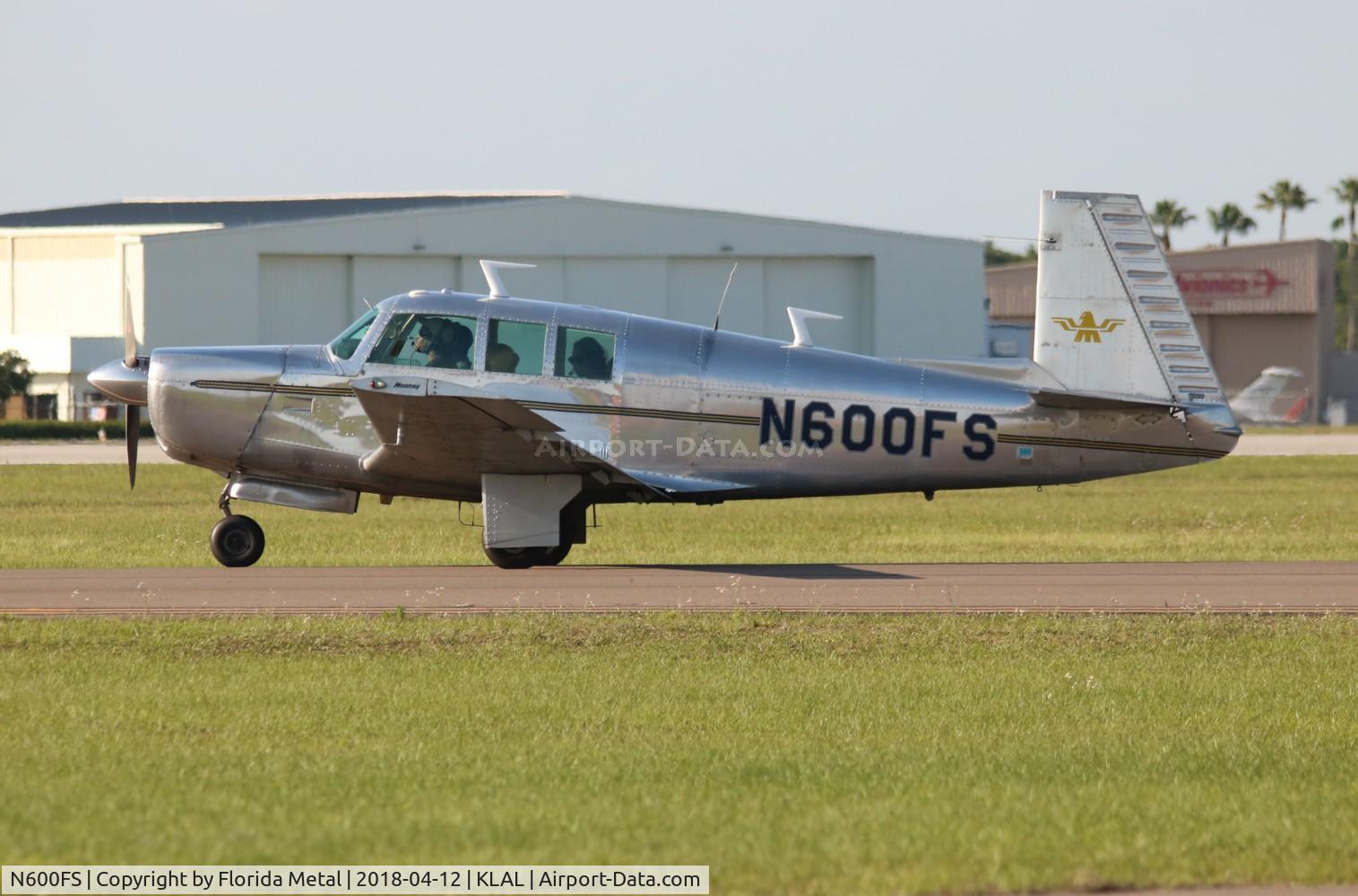N600FS, 1974 Mooney M20F Executive C/N 22-0044, SNF 2018