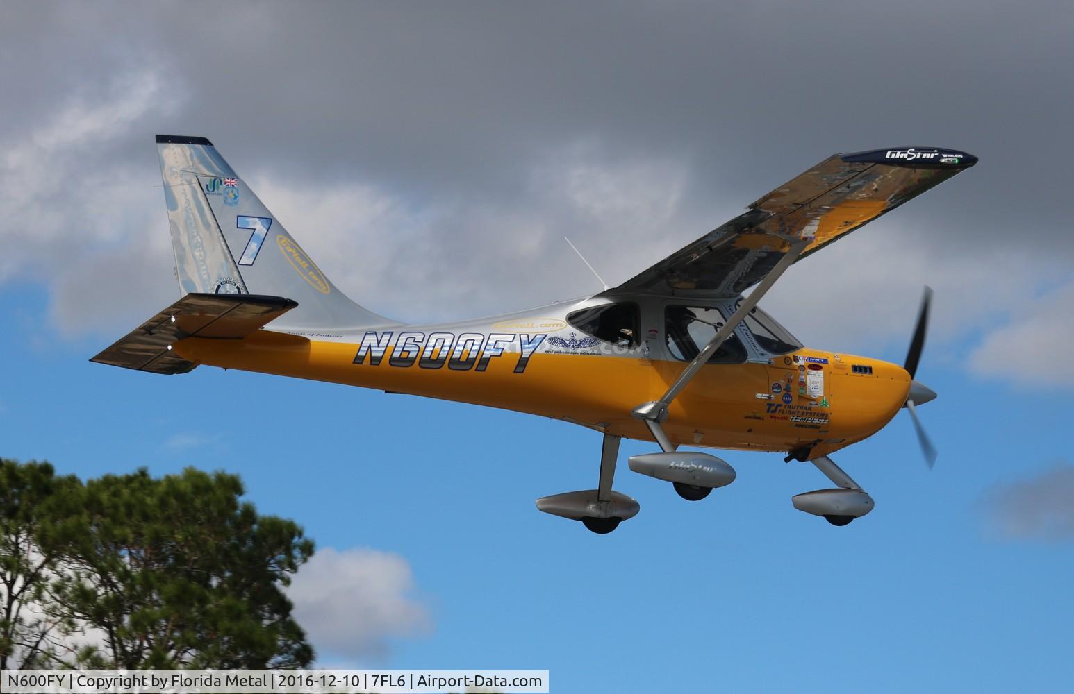 N600FY, 2003 Stoddard-Hamilton GlaStar C/N 5376, Spruce Creek 2016