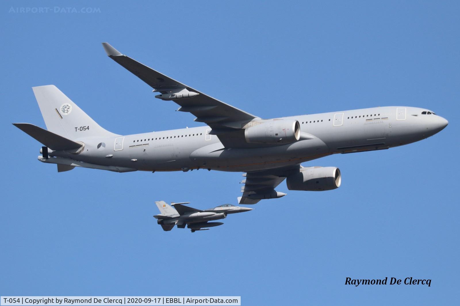 T-054, 2017 Airbus A330-243 MRTT C/N 1830, Flyby at Kleine Brogel.