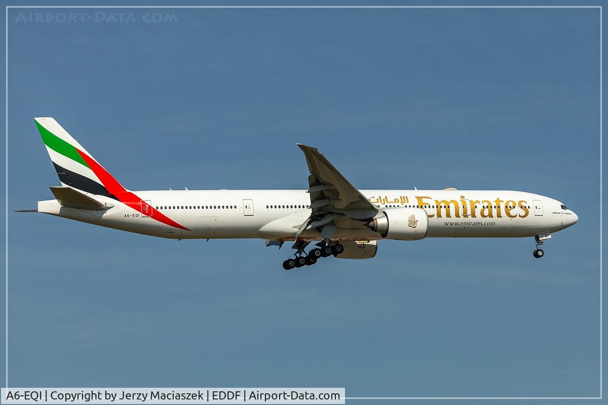 A6-EQI, 2017 Boeing 777-31H/ER C/N 42354, Boeing 777-31H/ER