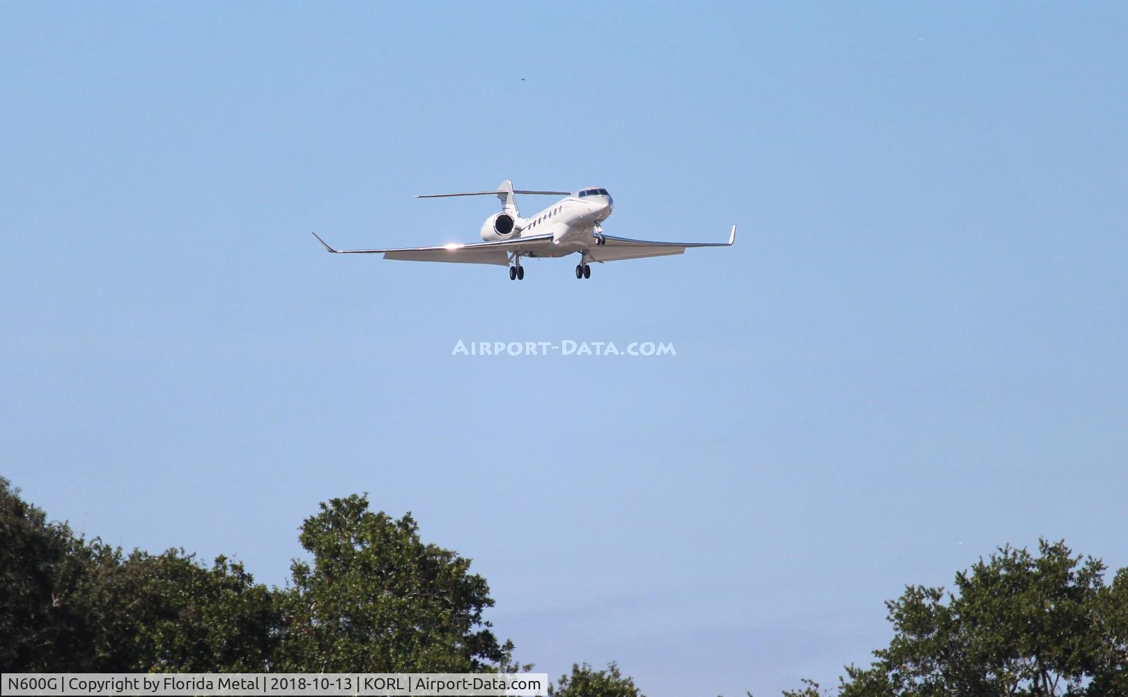 N600G, 2016 Gulfstream Aerospace GVII-G600 C/N 73005, NBAA 2018