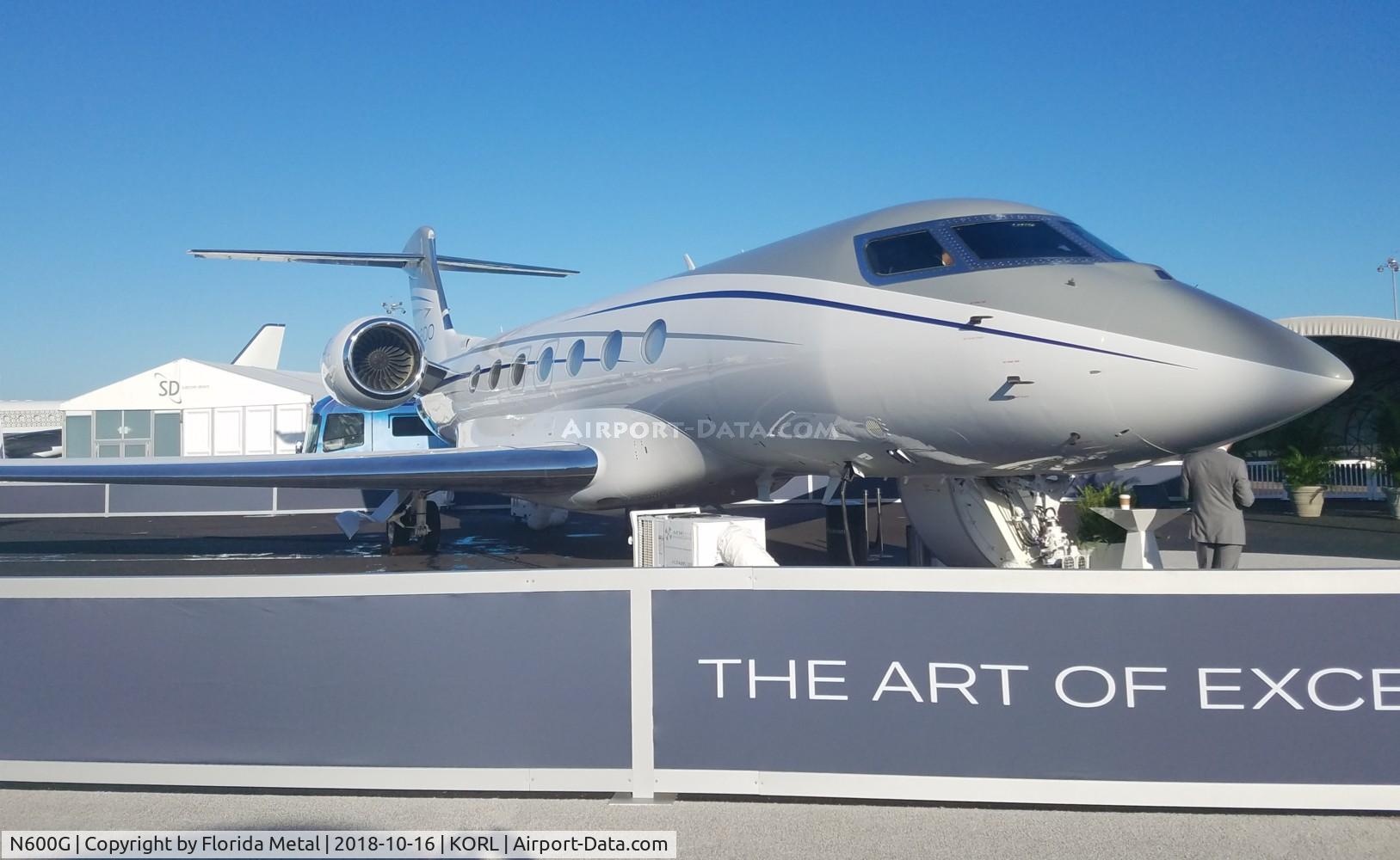 N600G, 2016 Gulfstream Aerospace GVII-G600 C/N 73005, NBAA 2018