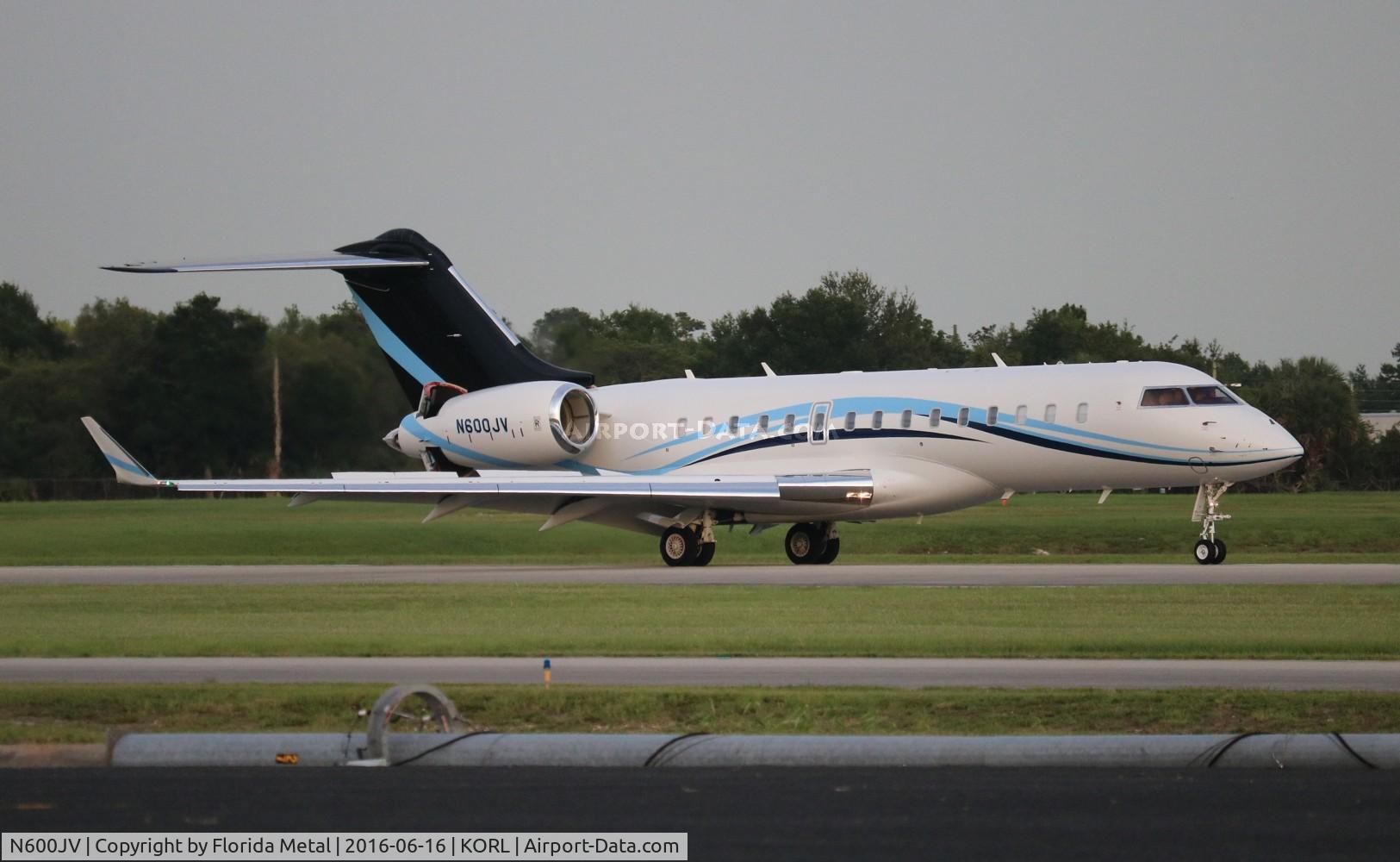 N600JV, 2014 Bombardier BD-700-1A10 Global 6000 C/N 9664, ORL 2016