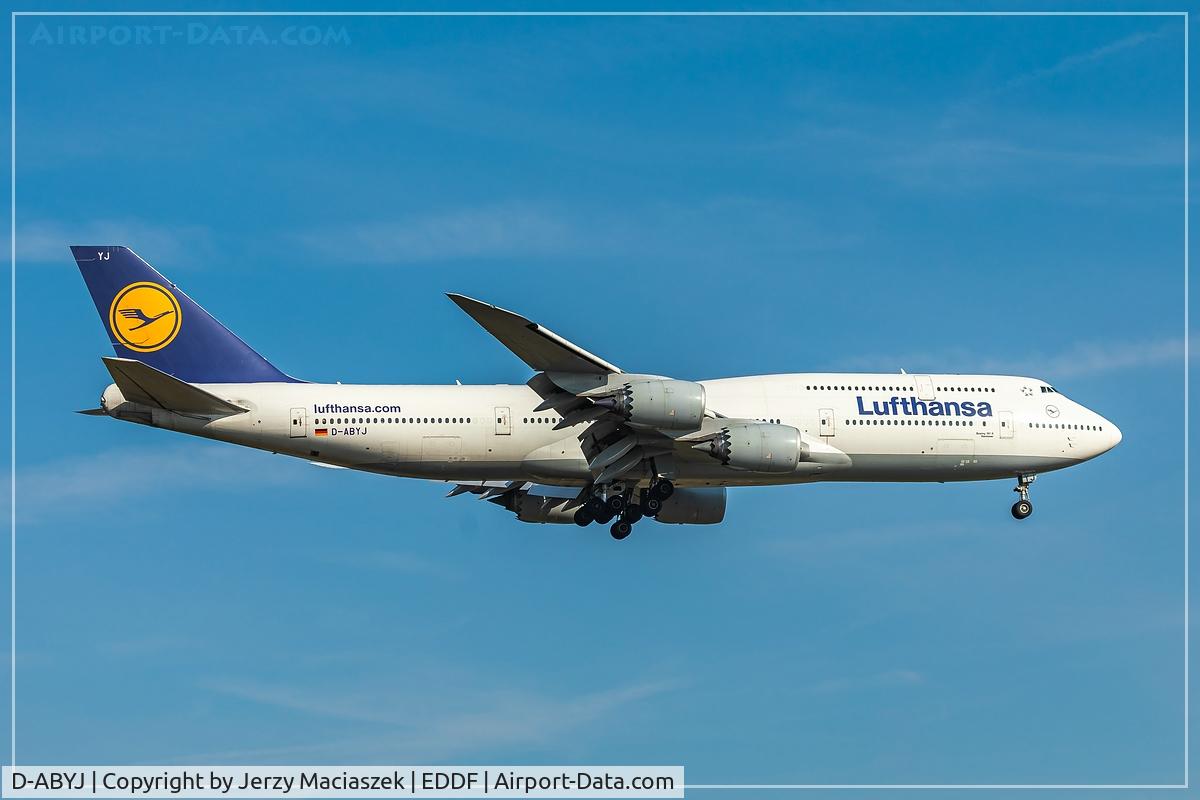 D-ABYJ, 2013 Boeing 747-830 C/N 37834, 2013 Boeing 747-830