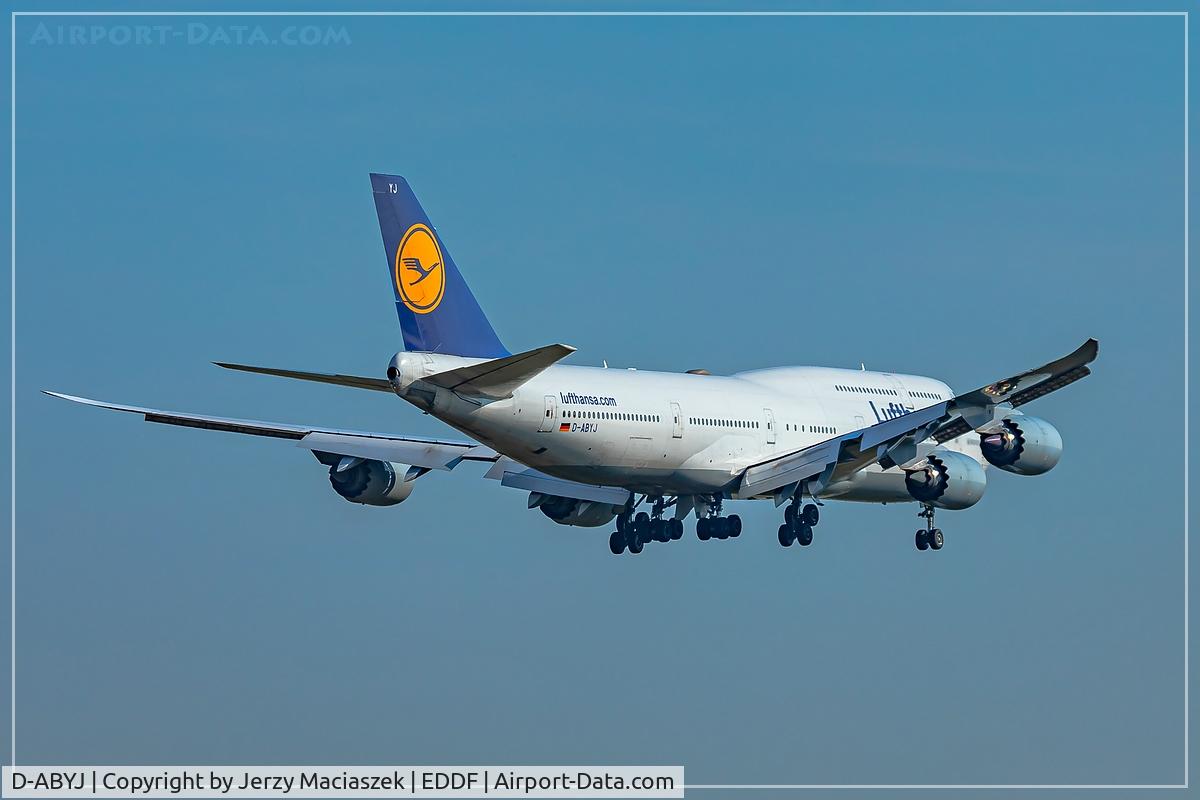 D-ABYJ, 1976 Boeing 747-230B C/N 21220, 2013 Boeing 747-830