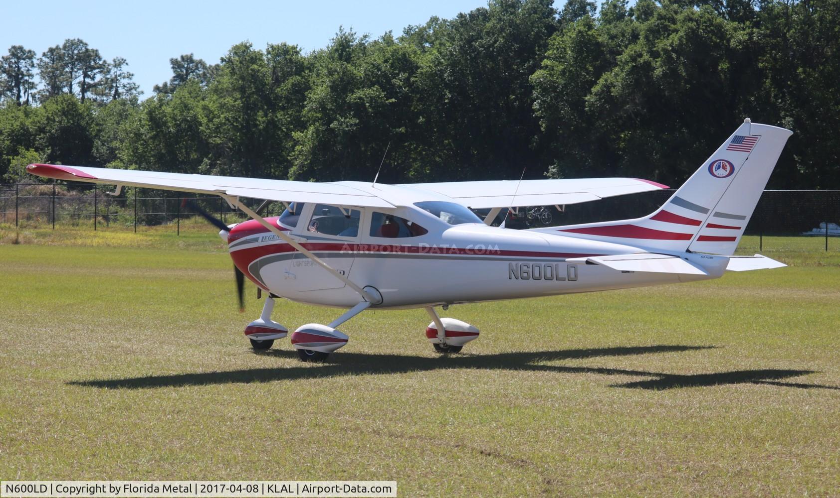 N600LD, 2016 Aeropilot Legend 600 C/N 1531, SNF 2017