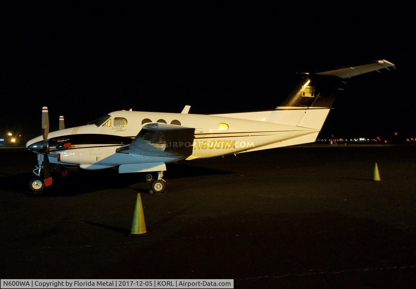 N600WA, 1980 Beech F90 King Air C/N LA-71, ORL 2017