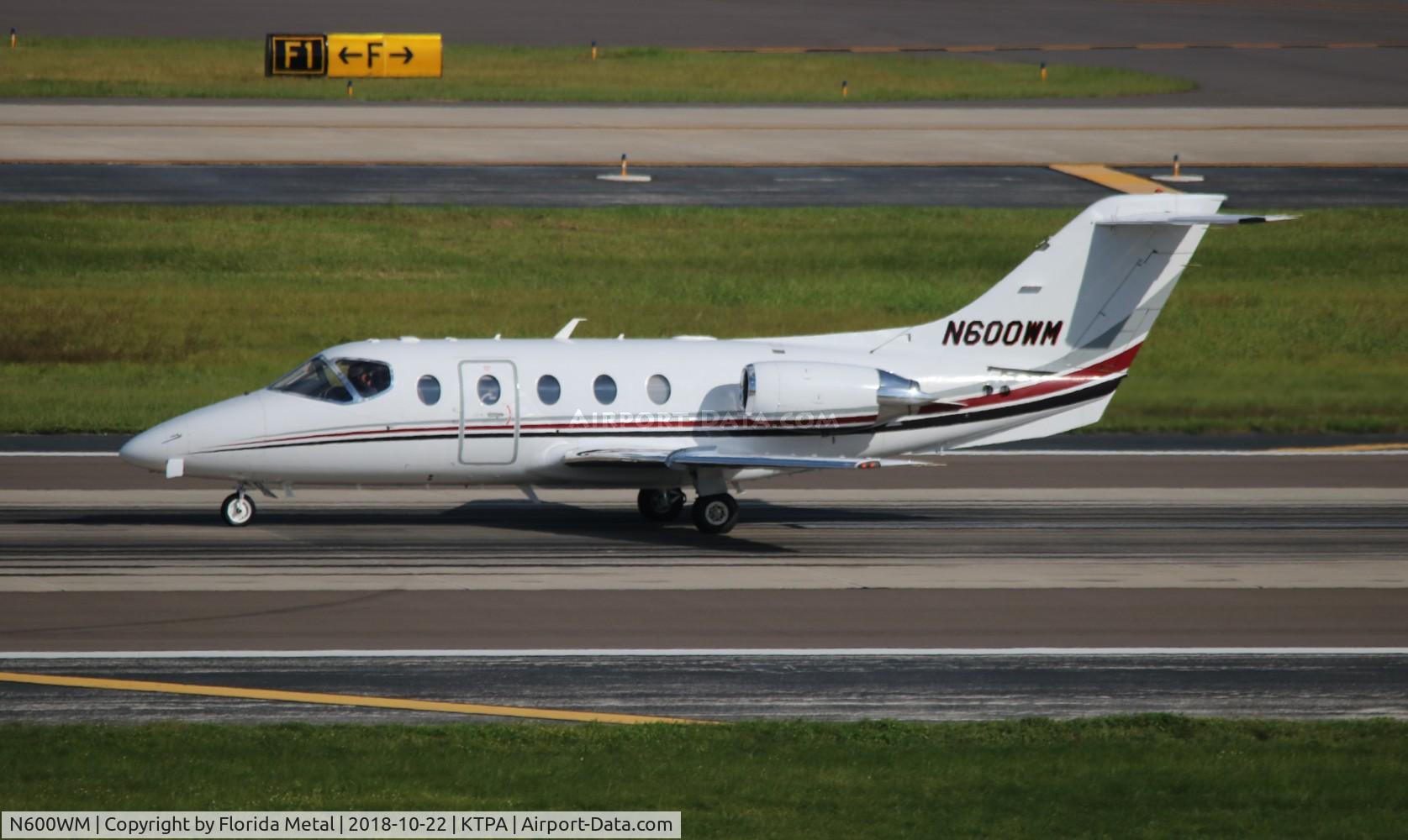 N600WM, 2005 Raytheon Beechjet 400A C/N RK-417, TPA 2018