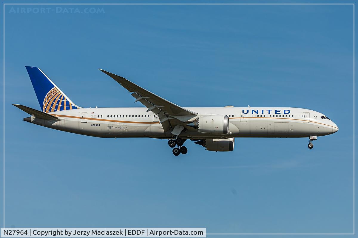 N27964, 2016 Boeing 787-9 Dreamliner C/N 37813, Boeing 787-9, c/n: 37813