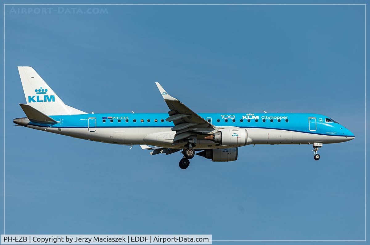 PH-EZB, 2008 Embraer 190LR (ERJ-190-100LR) C/N 19000235, Embraer 190LR (ERJ-190-100LR),