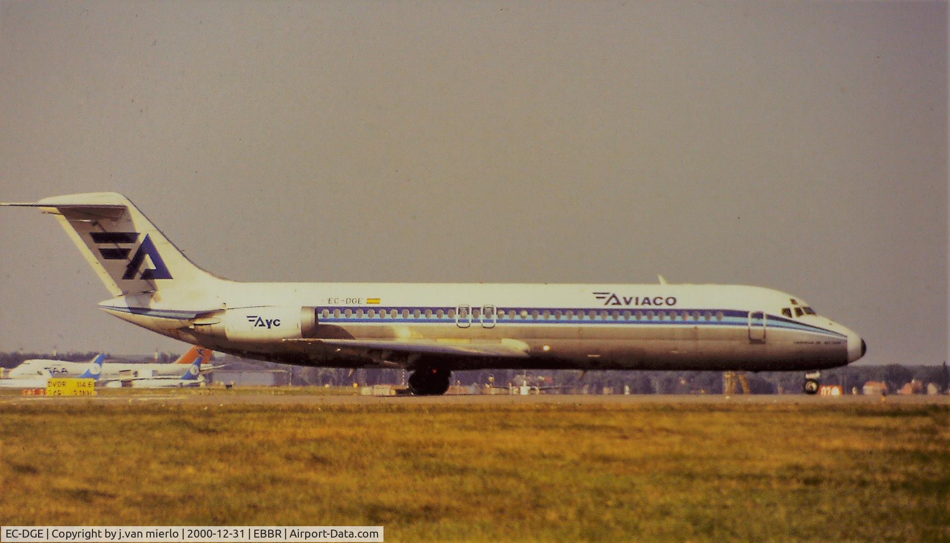 EC-DGE, 1979 Douglas DC-9-34 C/N 48106, scan slide