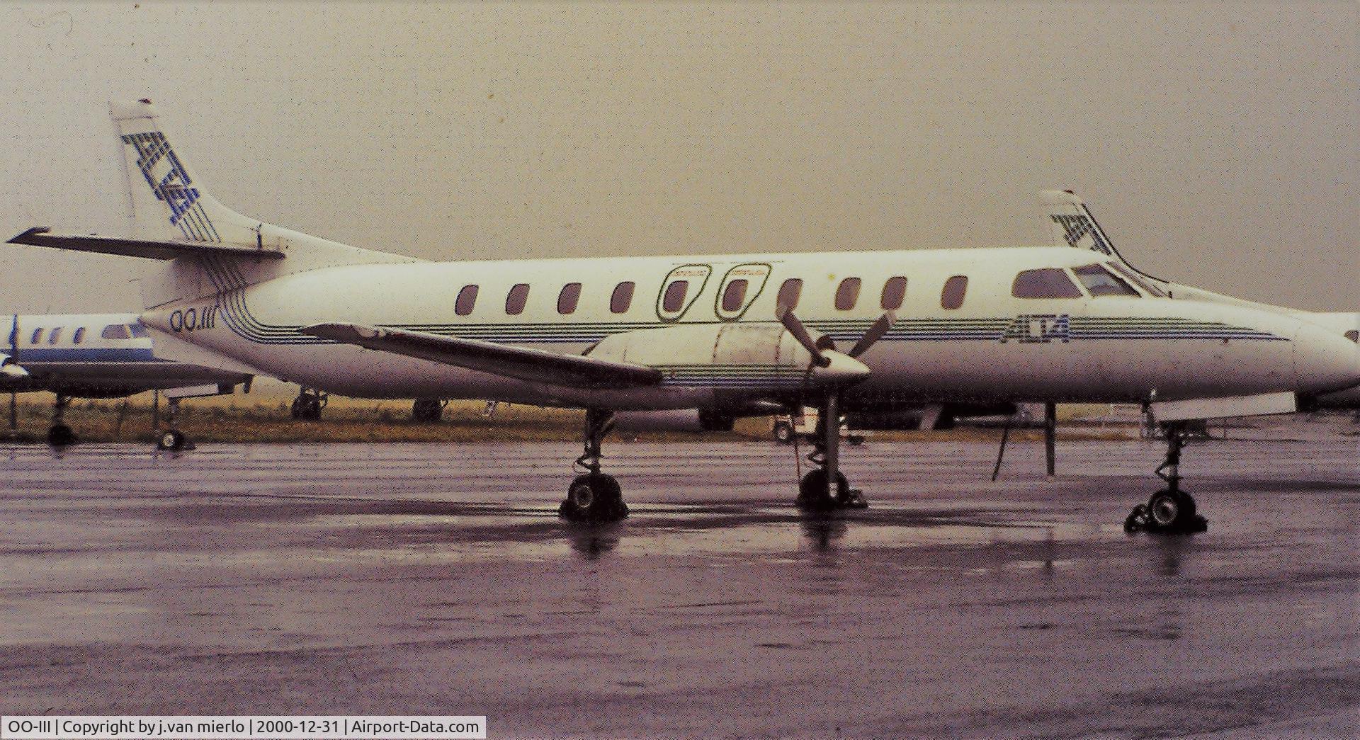 OO-III, 1980 Swearingen SA-226TC Metro II C/N TC-344, Scan slide
