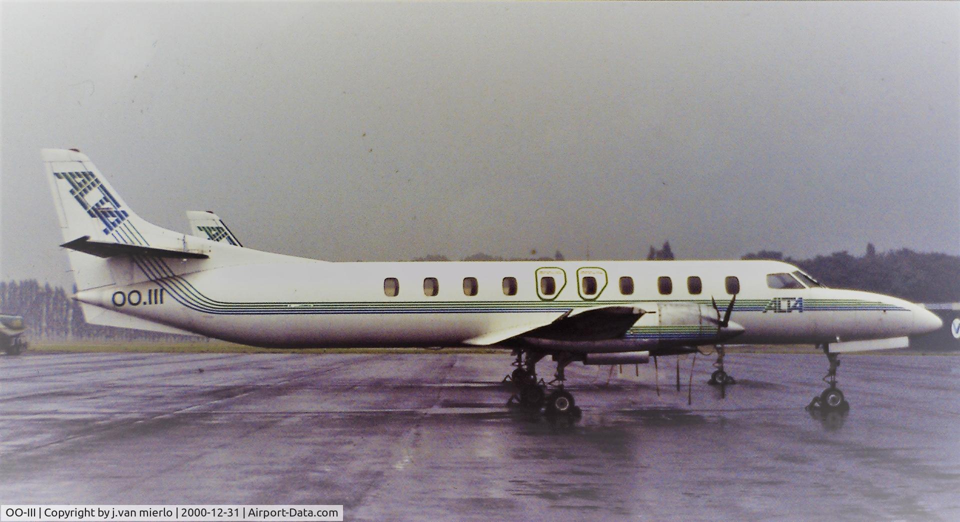 OO-III, 1980 Swearingen SA-226TC Metro II C/N TC-344, scan slide