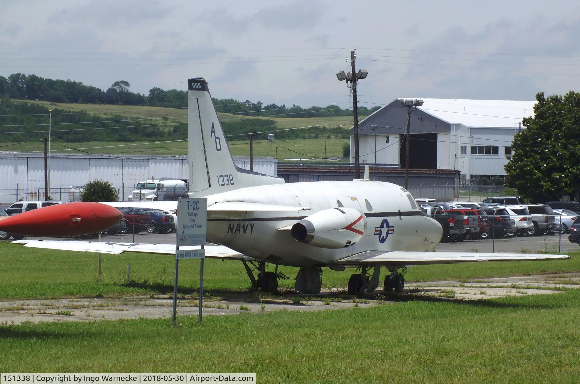 151338, North American T-39D Sabreliner C/N 285-27, North American T-39D Sabreliner at the Southern Museum of Flight, Birmingham AL