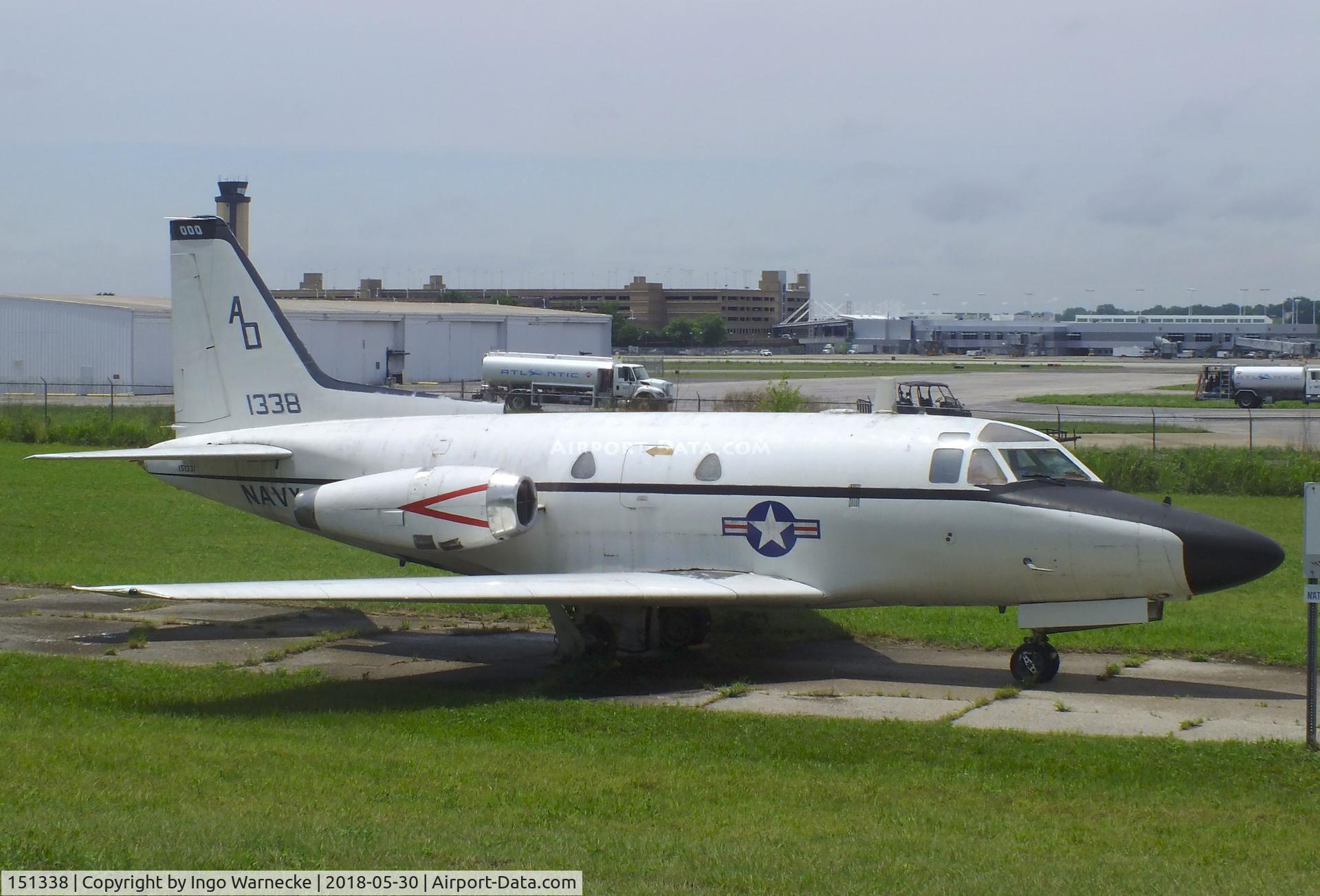 151338, North American T-39D Sabreliner C/N 285-27, North American T-39D Sabreliner at the Southern Museum of Flight, Birmingham AL