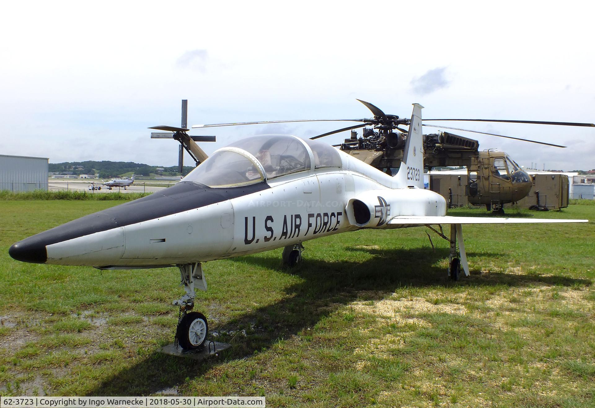 62-3723, 1962 Northrop T-38A Talon C/N N.5428, Northrop T-38A Talon at the Southern Museum of Flight, Birmingham AL
