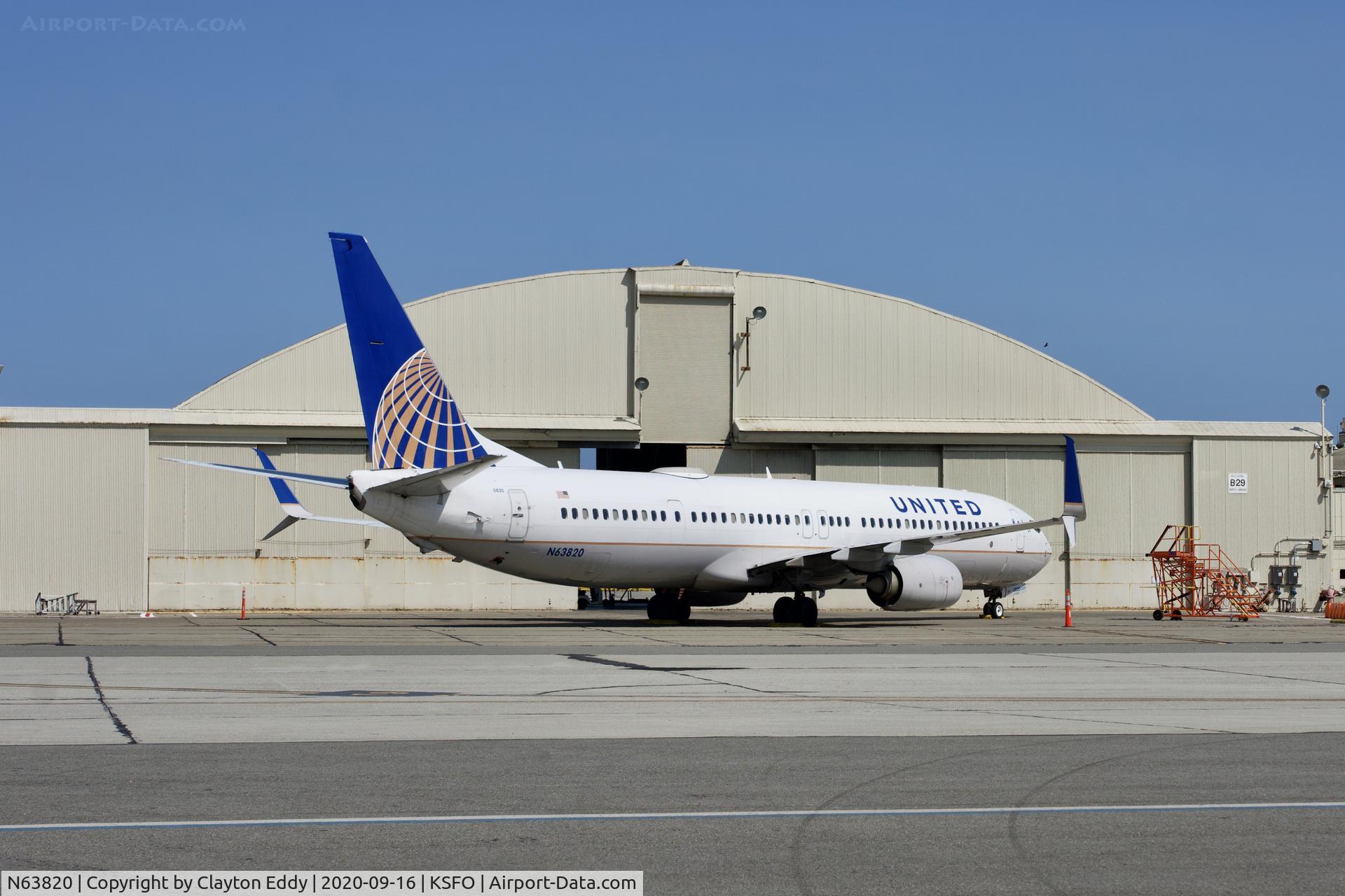 N63820, 2014 Boeing 737-924/ER C/N 43534, SFO 2020.
