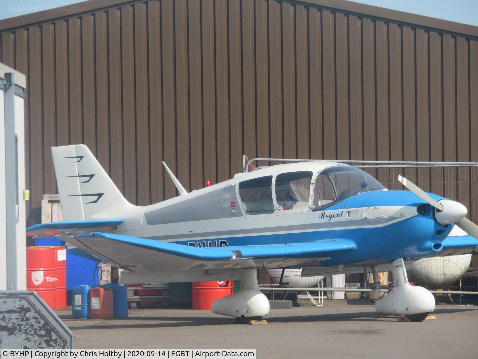 G-BYHP, 1970 CEA DR-253B Regent C/N 161, Parked near hangar at Turweston, Bucks