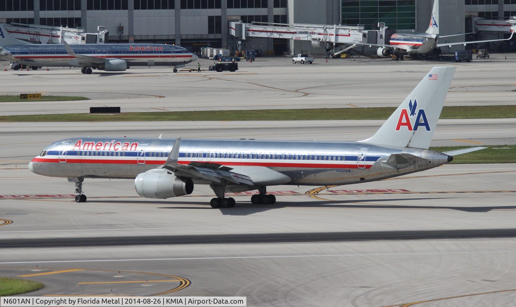 N601AN, 1995 Boeing 757-223 C/N 27052, MIA 2014