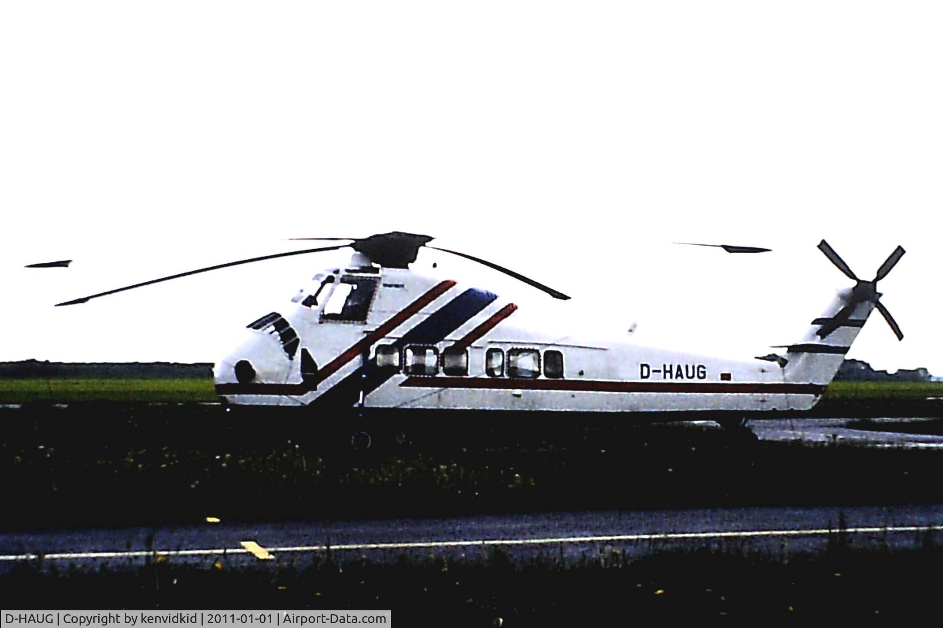 D-HAUG, Sikorsky S-58C C/N 58-0836, On a tour round Germany circa 1982