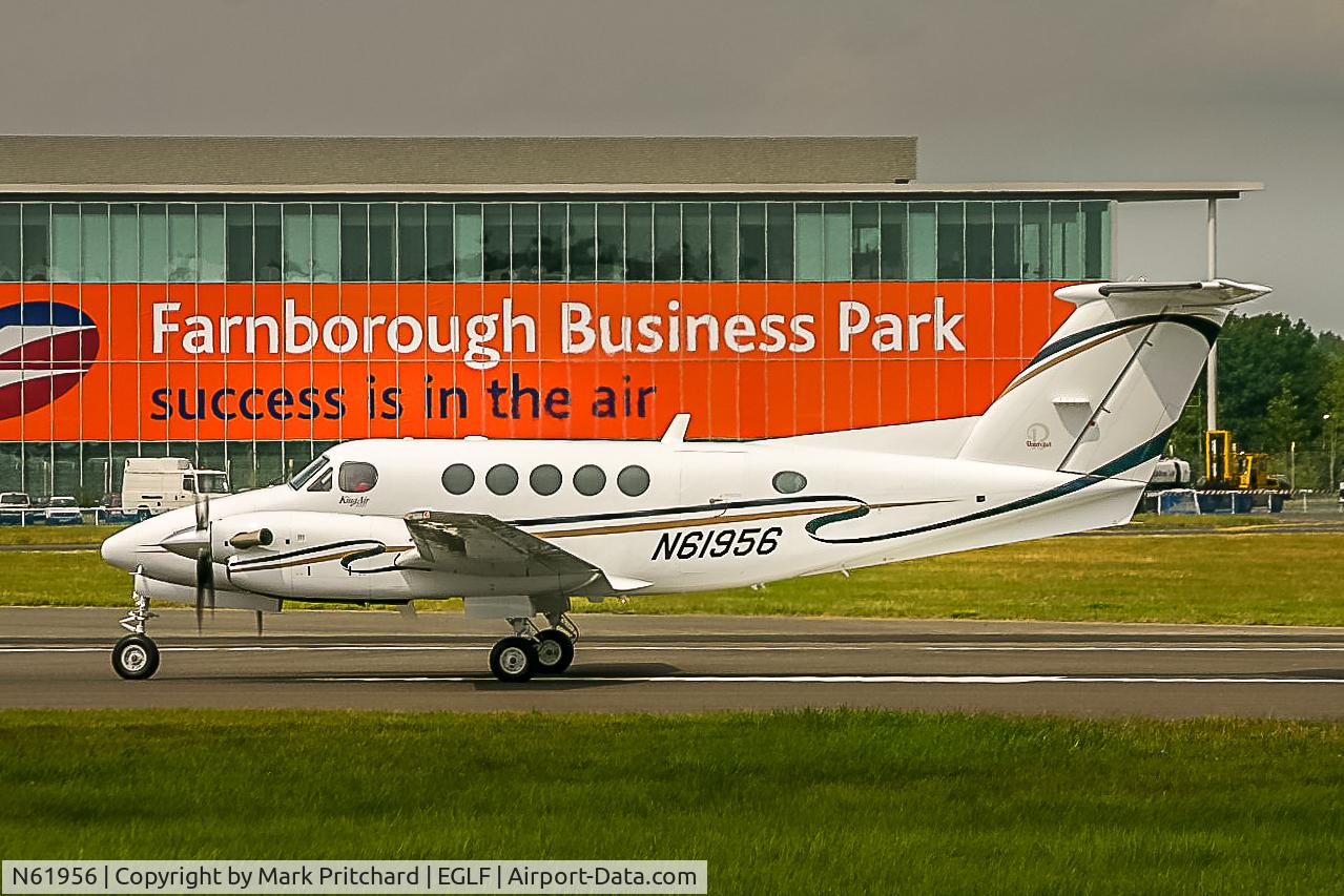 N61956, 2003 Raytheon B200 King Air C/N BB-1856, Farnborough Airshow