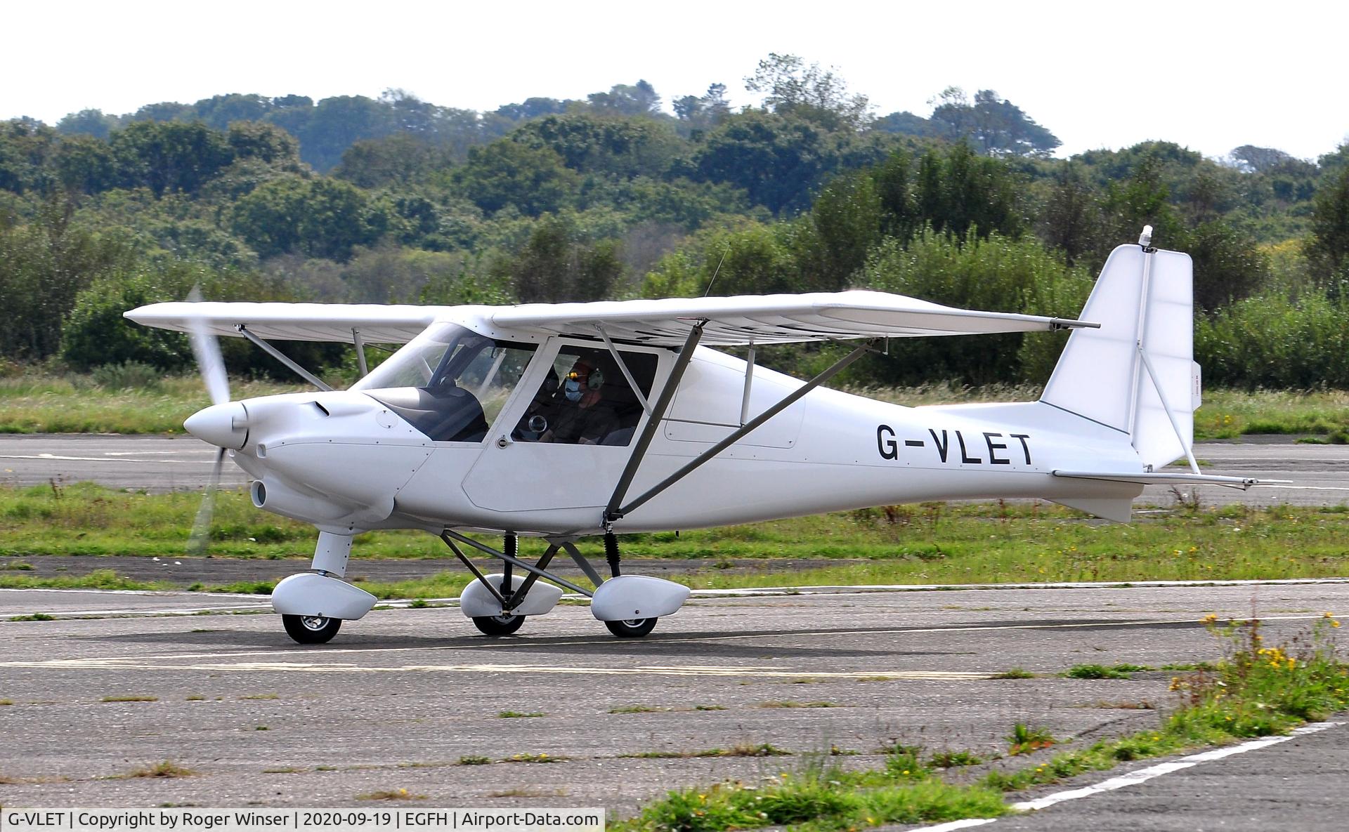 G-VLET, 2020 Comco Ikarus C42 FB100 Bravo C/N 2002-7587, Resident aircraft operated by Gower Flight Centre