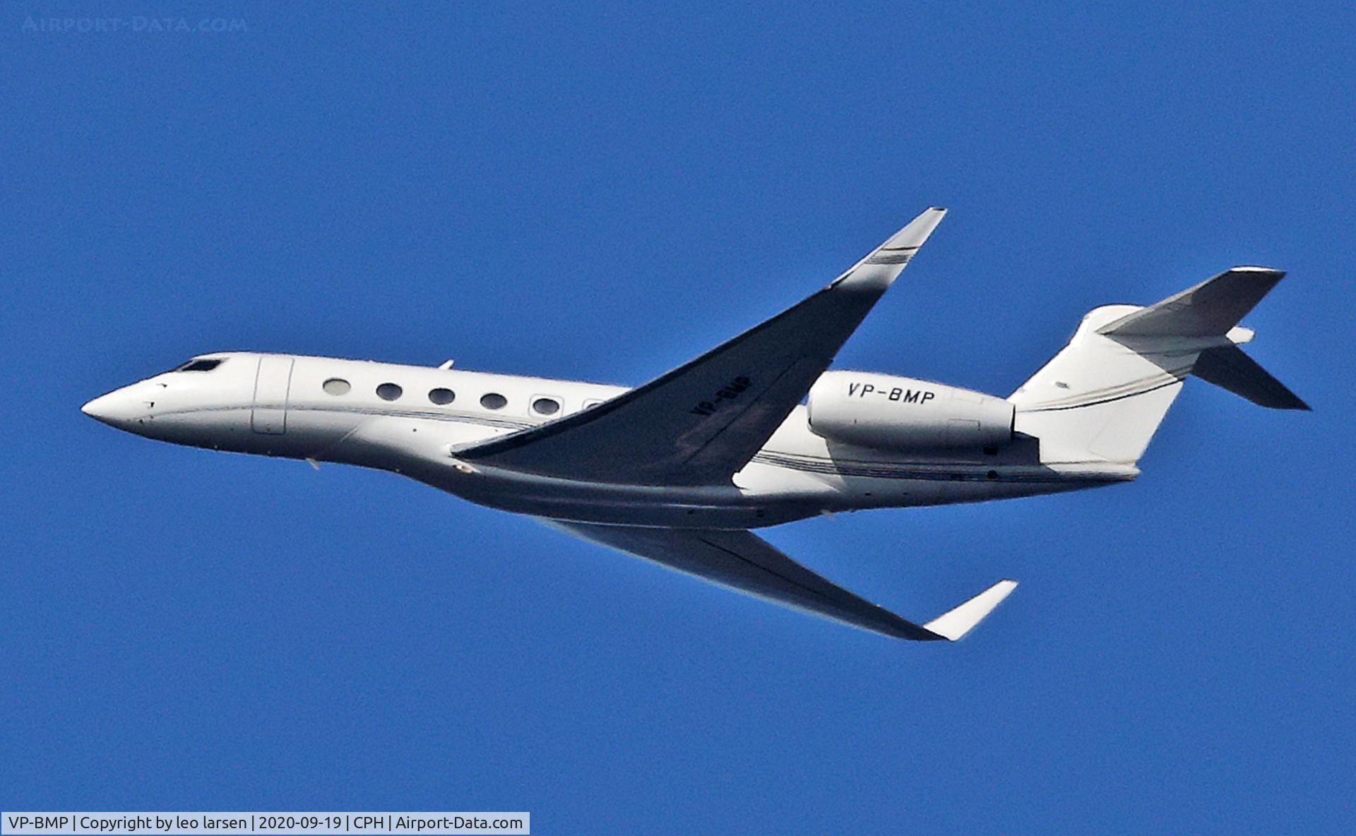 VP-BMP, 2015 Gulfstream Aerospace G650 (G-VI) C/N 6136, Copenhagen 19.9.2020