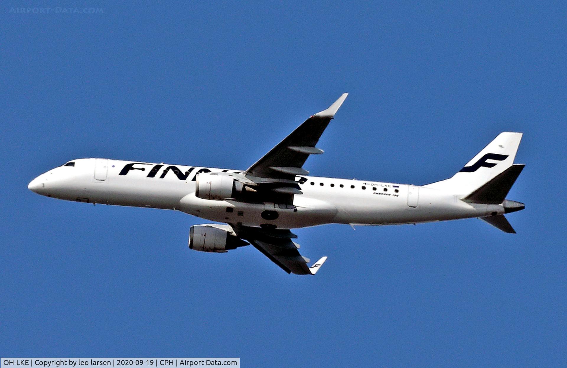 OH-LKE, 2007 Embraer 190LR (ERJ-190-100LR) C/N 19000059, Copenhagen 19.9.2020