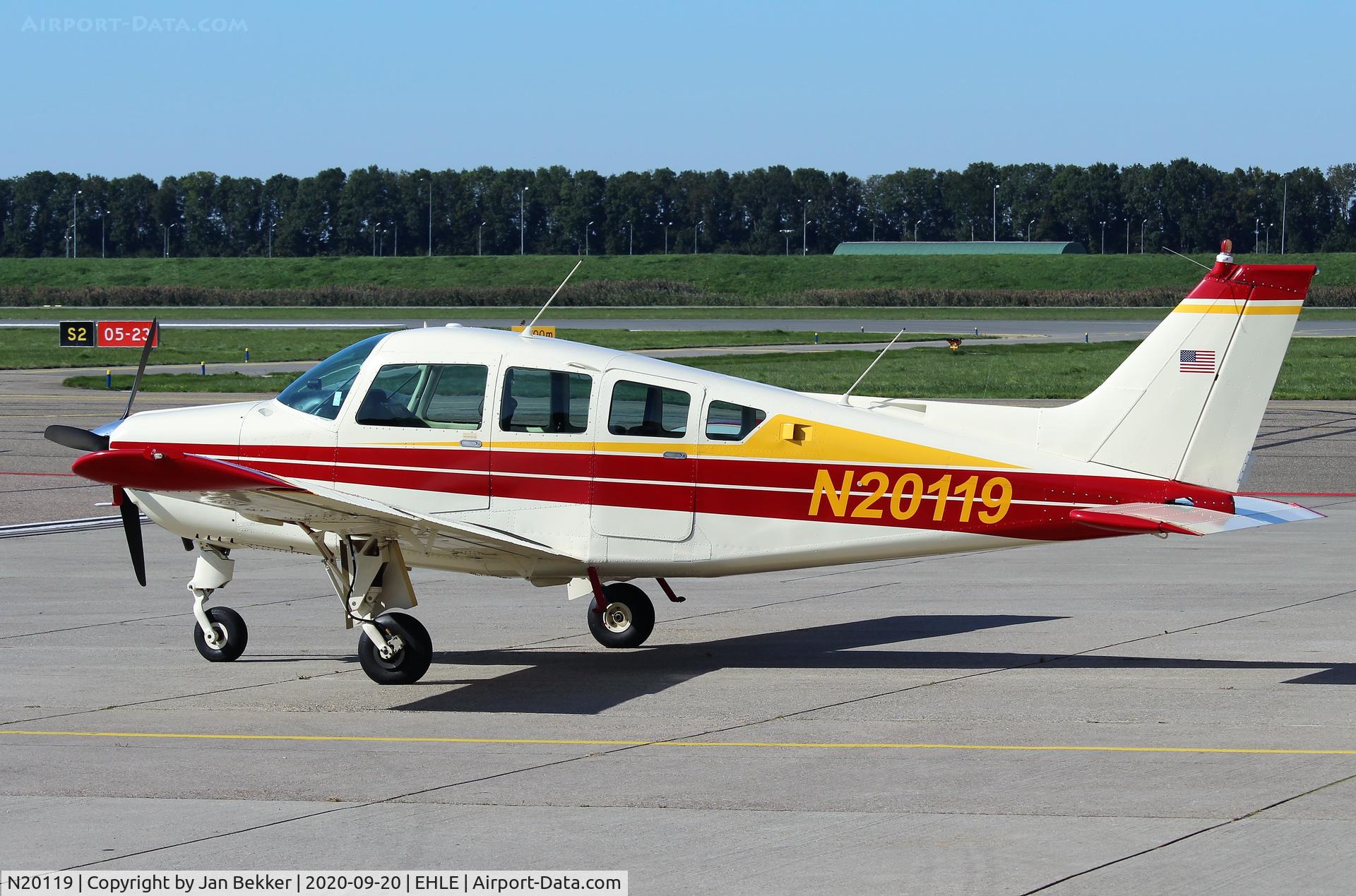 N20119, Beech C24R C/N MC-602, Lelystad Airport