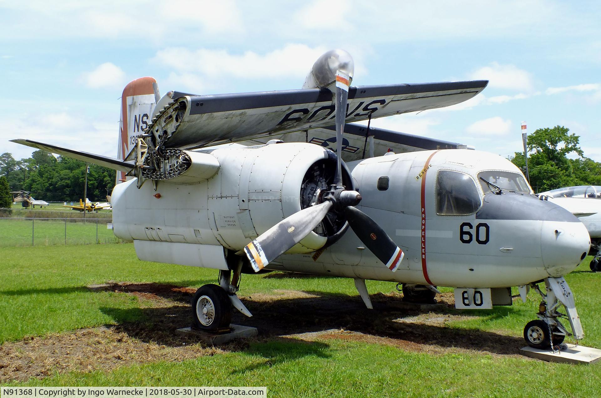 N91368, Grumman S2F-1 (TS-2A) Tracker C/N 469, Grumman S2F-1 (TS-2A) Tracker at the Southern Museum of Flight, Birmingham AL