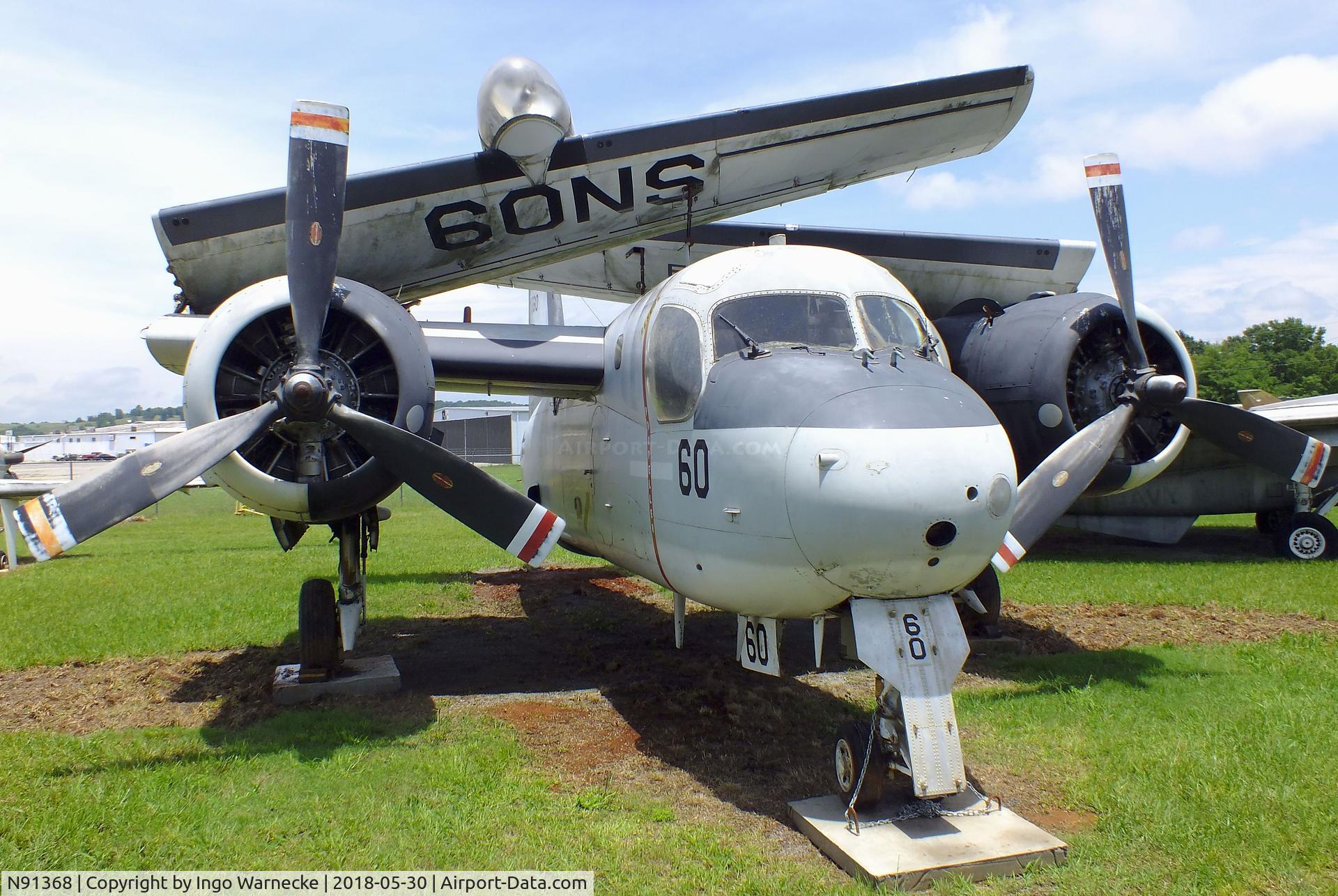 N91368, Grumman S2F-1 (TS-2A) Tracker C/N 469, Grumman S2F-1 (TS-2A) Tracker at the Southern Museum of Flight, Birmingham AL