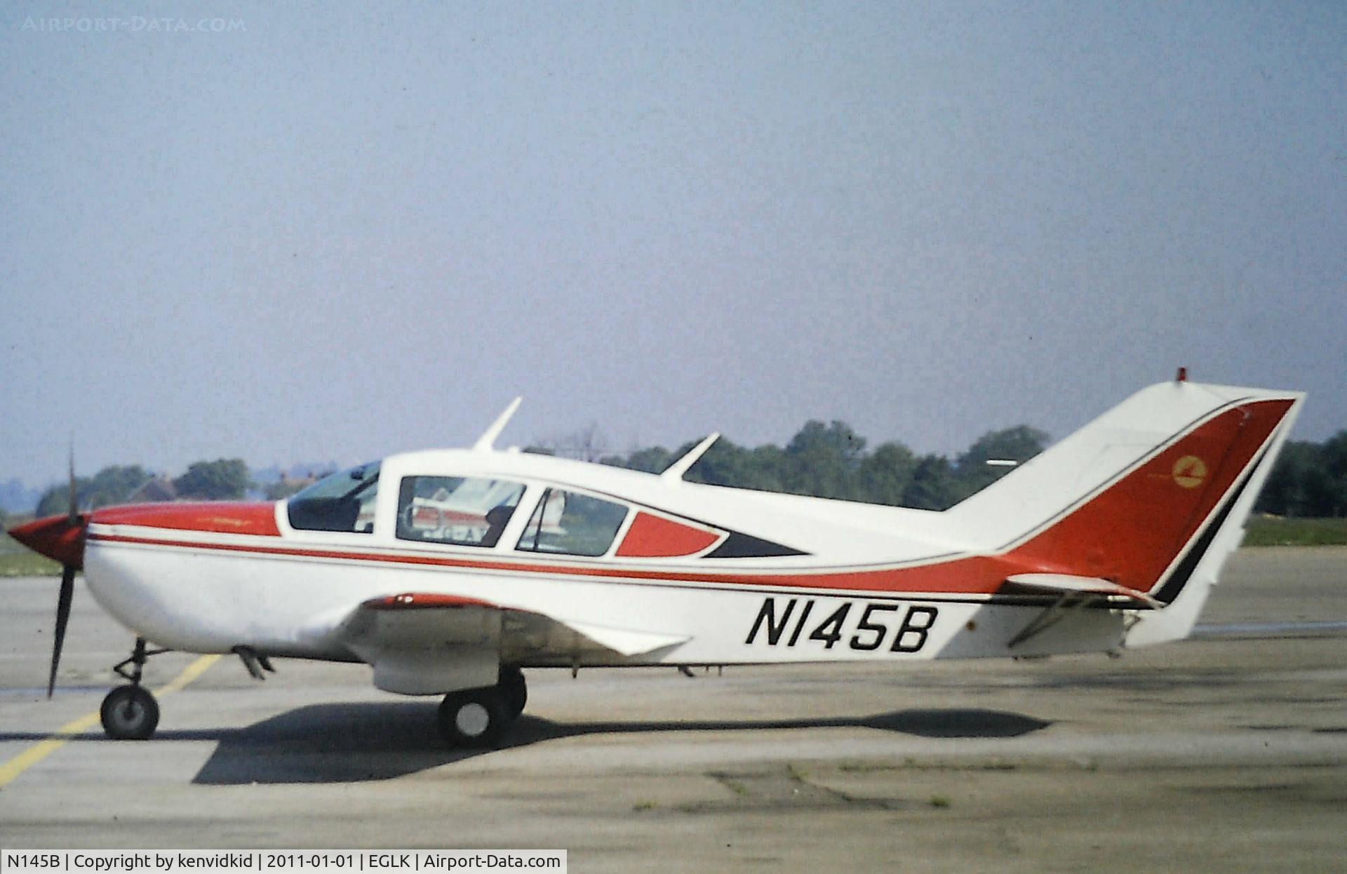 N145B, 1973 Bellanca 17-31A Super Viking C/N 74-32-133, At Blackbushe mid1970's.