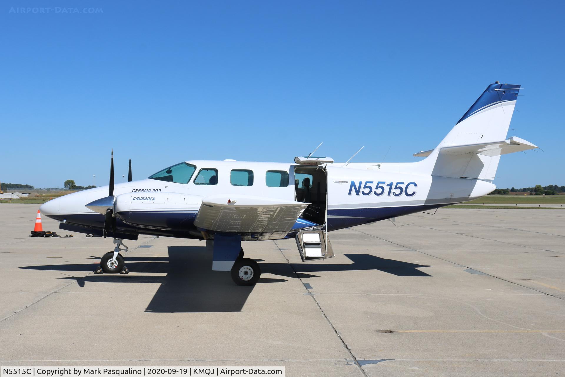 N5515C, 1982 Cessna T303 Crusader C/N T30300142, Cessna T303