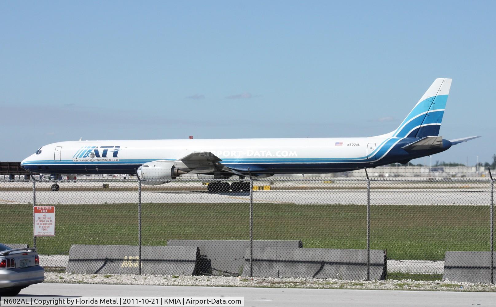 N602AL, 1968 Douglas DC-8-73F C/N 45991, MIA 2011