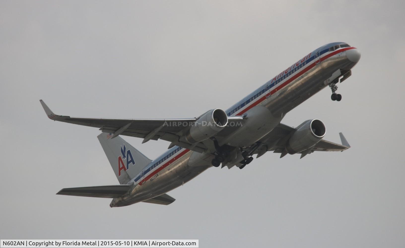N602AN, 1995 Boeing 757-223 C/N 27053, MIA 2015