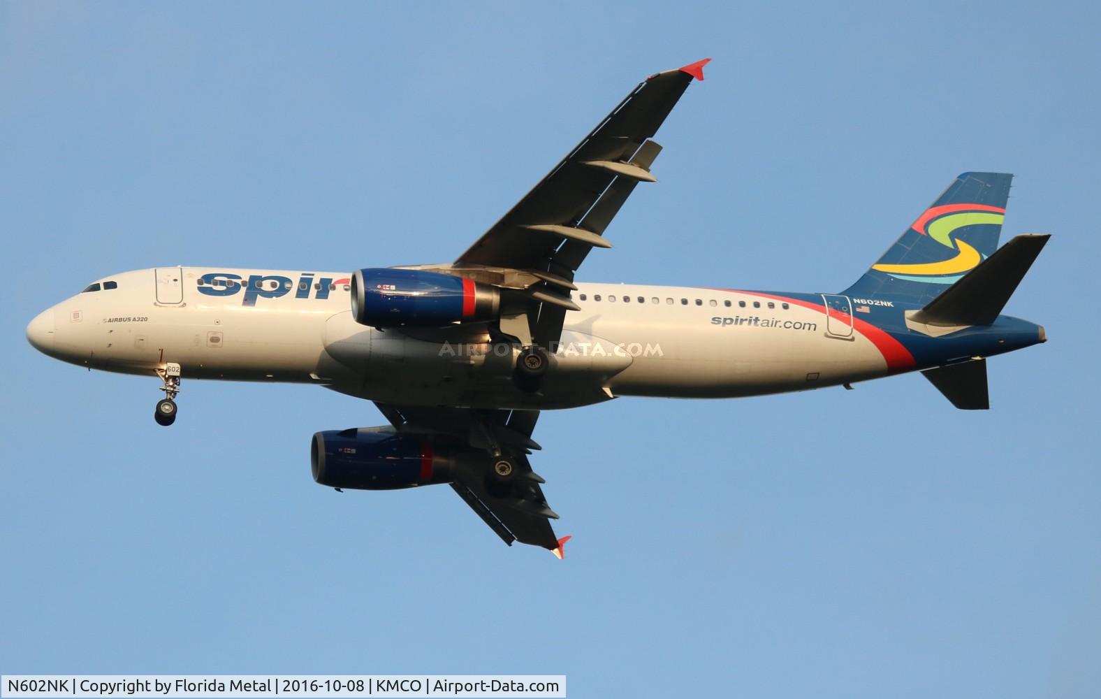 N602NK, 2010 Airbus A320-232 C/N 4264, MCO 2016