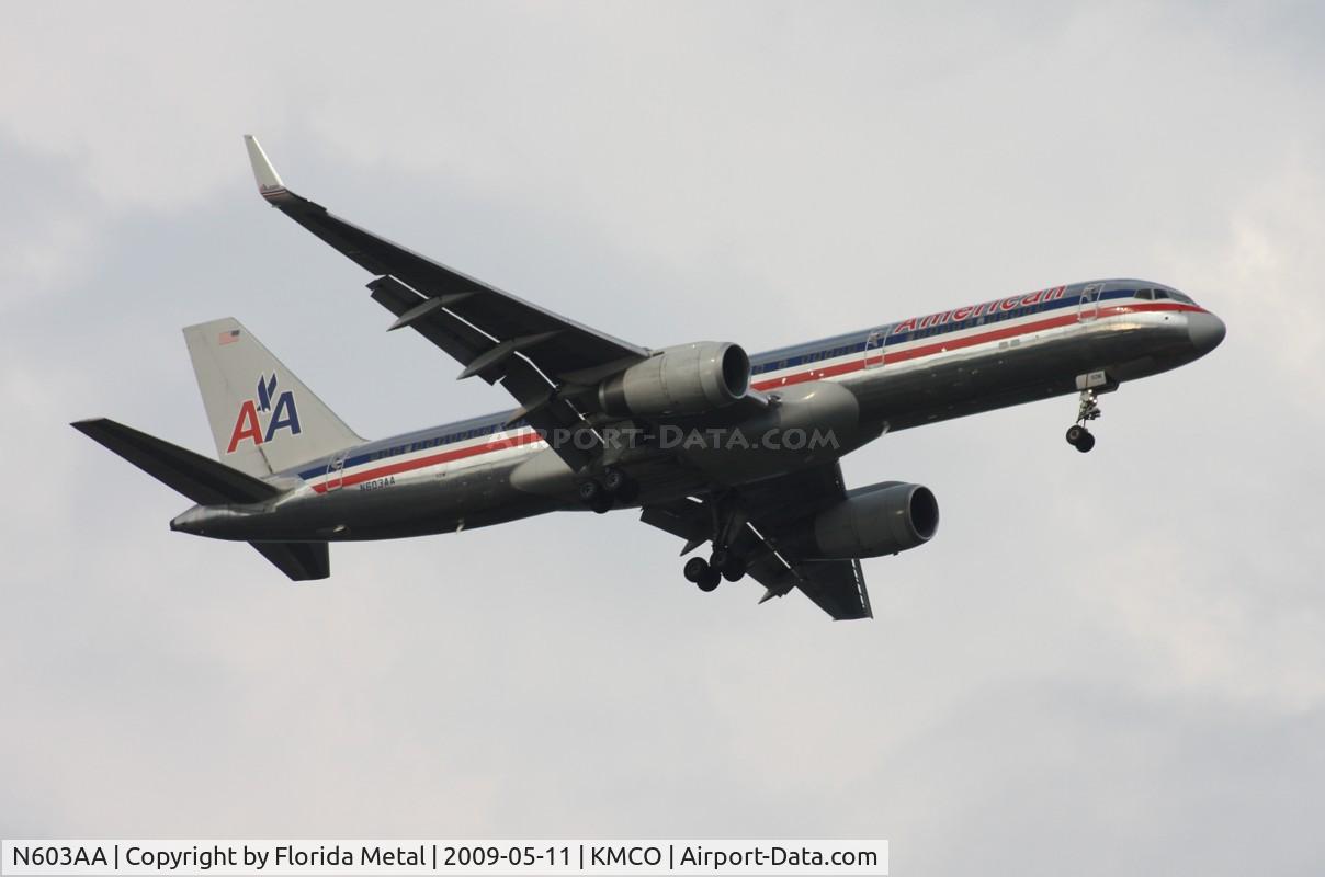 N603AA, 1995 Boeing 757-223 C/N 27054, MCO 2009