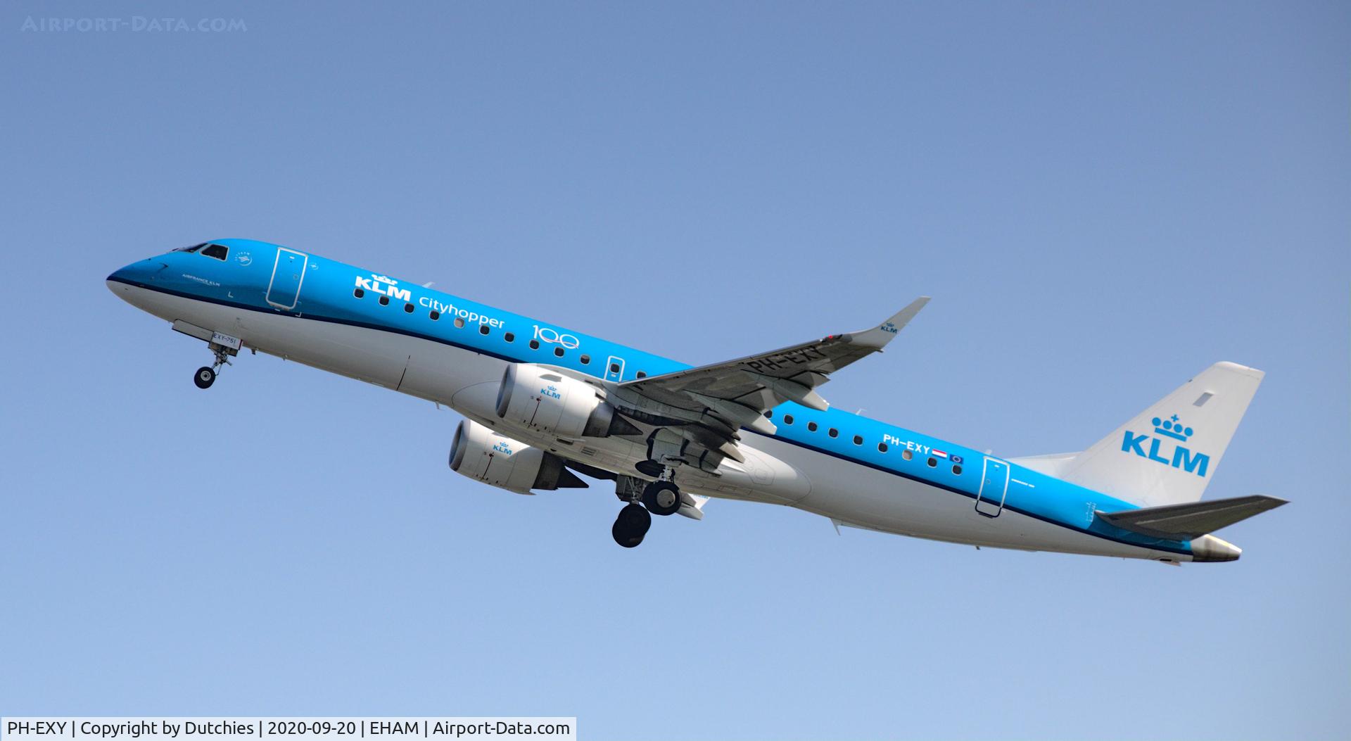PH-EXY, 2018 Embraer 190STD (ERJ-190-100STD) C/N 19000751, Polderbaan -> Amsterdam Schiphol Airport (EHAM)