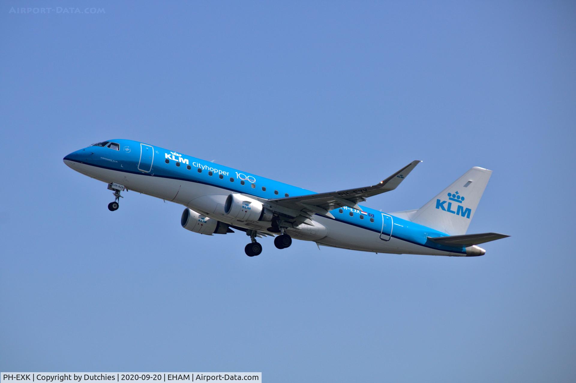 PH-EXK, 2017 Embraer 175STD (ERJ-170-200) C/N 17000629, Polderbaan -> Amsterdam Schiphol Airport (EHAM)