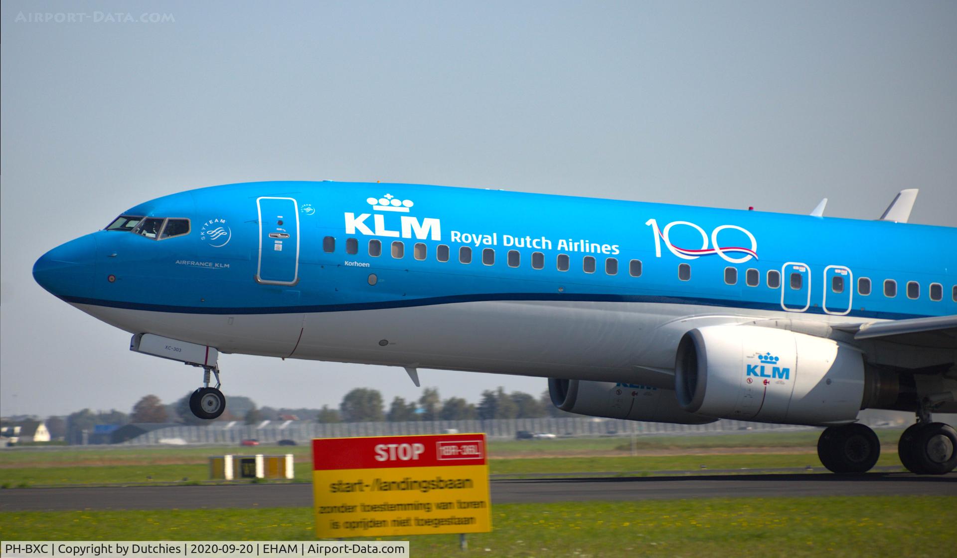 PH-BXC, 1999 Boeing 737-8K2 C/N 29133, Polderbaan -> Amsterdam Schiphol Airport (EHAM)