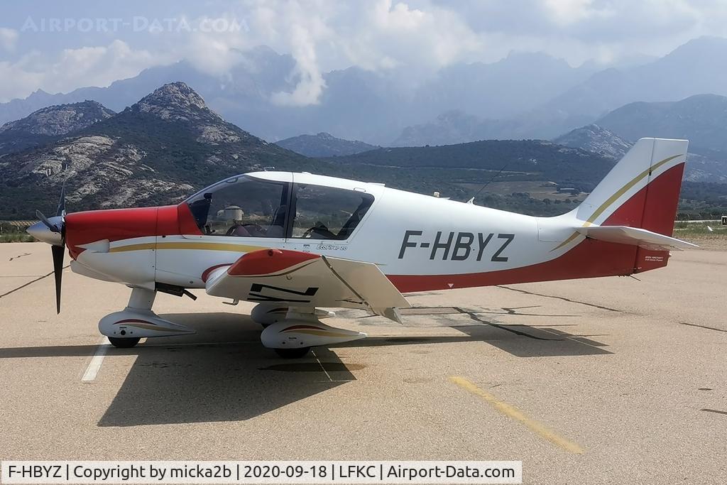 F-HBYZ, 2008 Robin DR-400-140B Major C/N 2649, Parked