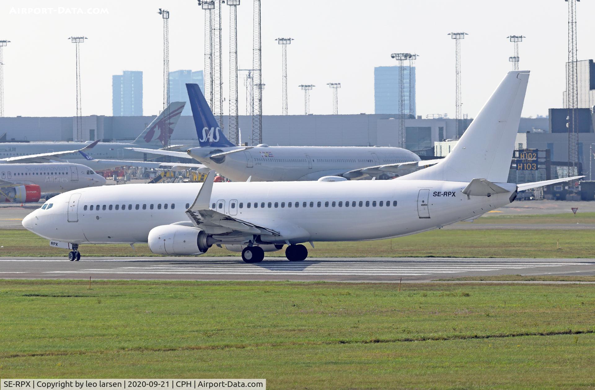 SE-RPX, 2013 Boeing 737-8JP C/N 39022, Copenhagen 21.9.2020